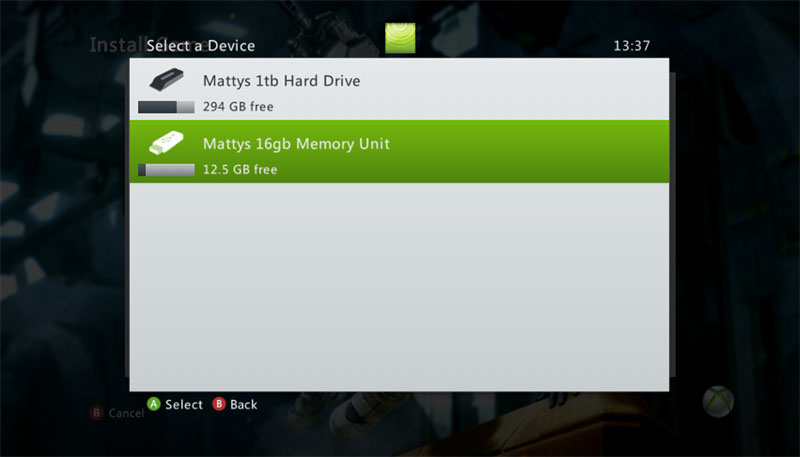 installing games on xbox 360 hard drive and playing without the disk